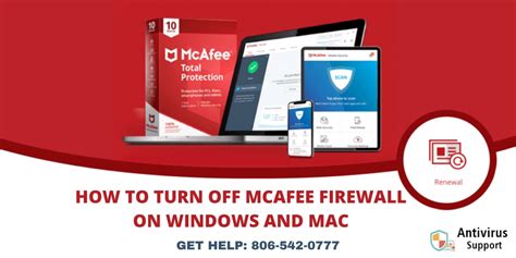 mcafee firewall not turning on mac